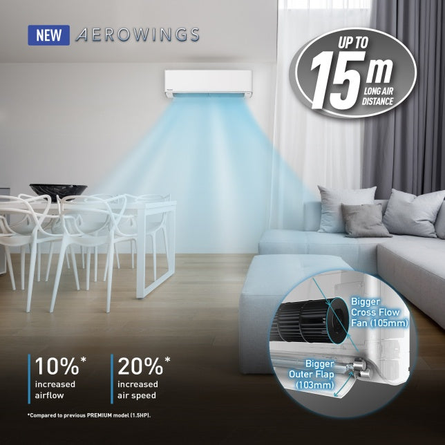 PANASONIC X-PREMIUM R32 SYSTEM 1 (INSTALLATION INCLUDED FREE UPGRADED MATERIALS) - Commercestar Engineering 