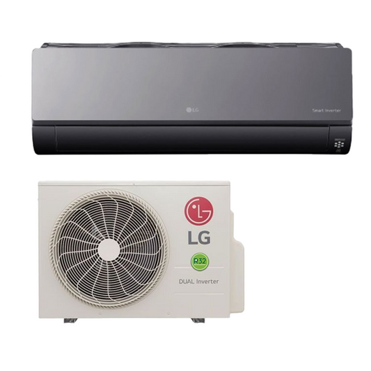 LG ARTCOOL MIRROR R32 SYSTEM 1 (INSTALLATION INCLUDED FREE UPGRADED MATERIALS) - Commercestar Engineering 