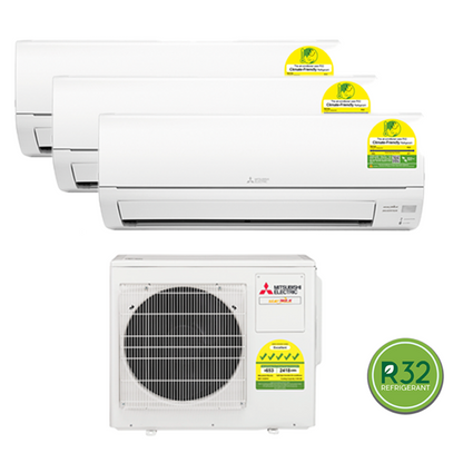 MITSUBISHI ELECTRIC STARMEX R32 INVERTER SYSTEM 3 AIRCON INSTALLATION (5 TICKS) - Commercestar Engineering 