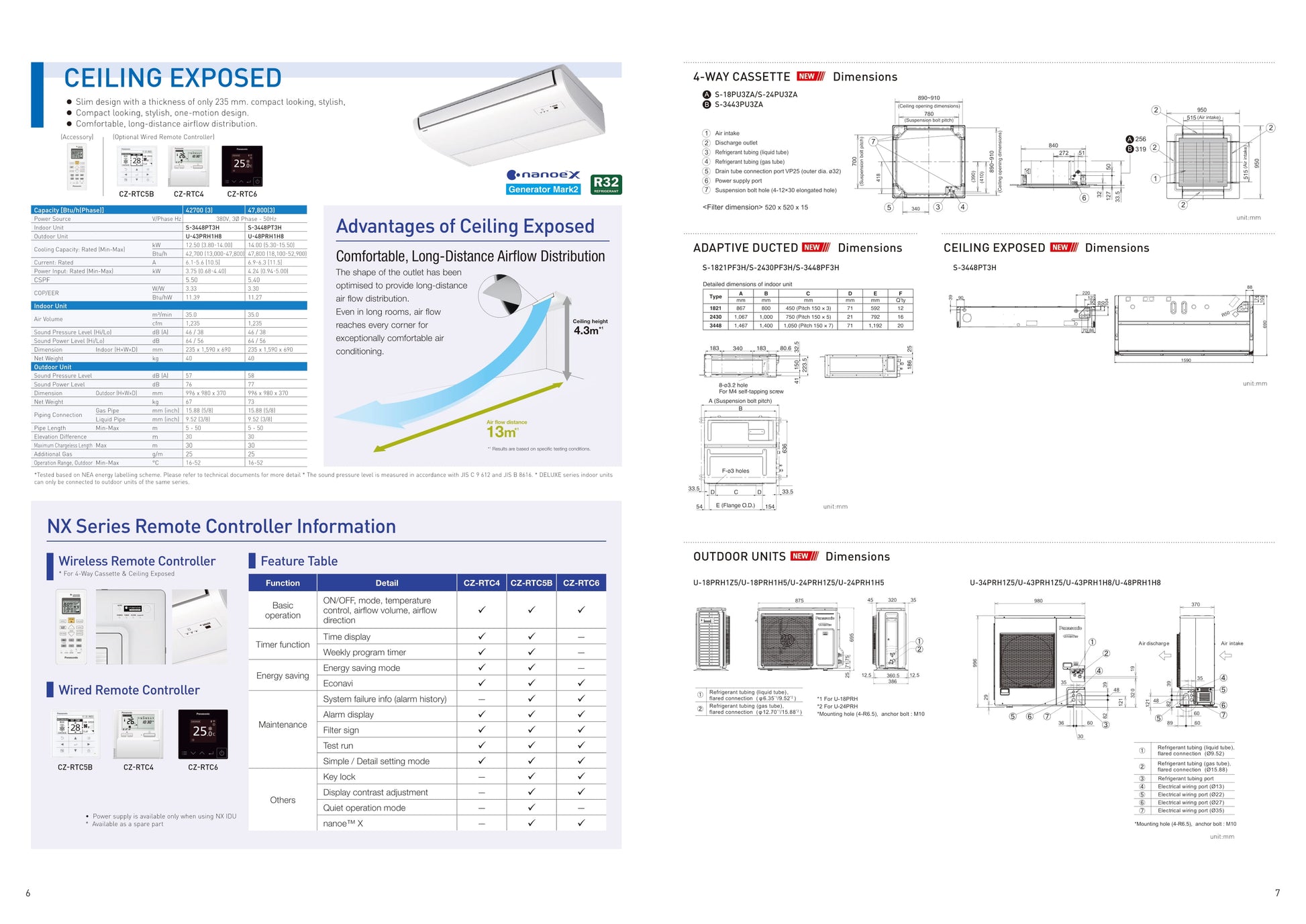PANASONIC R32 CEILING CASSETTE UNIT AIRCON INSTALLATION - Commercestar Engineering 
