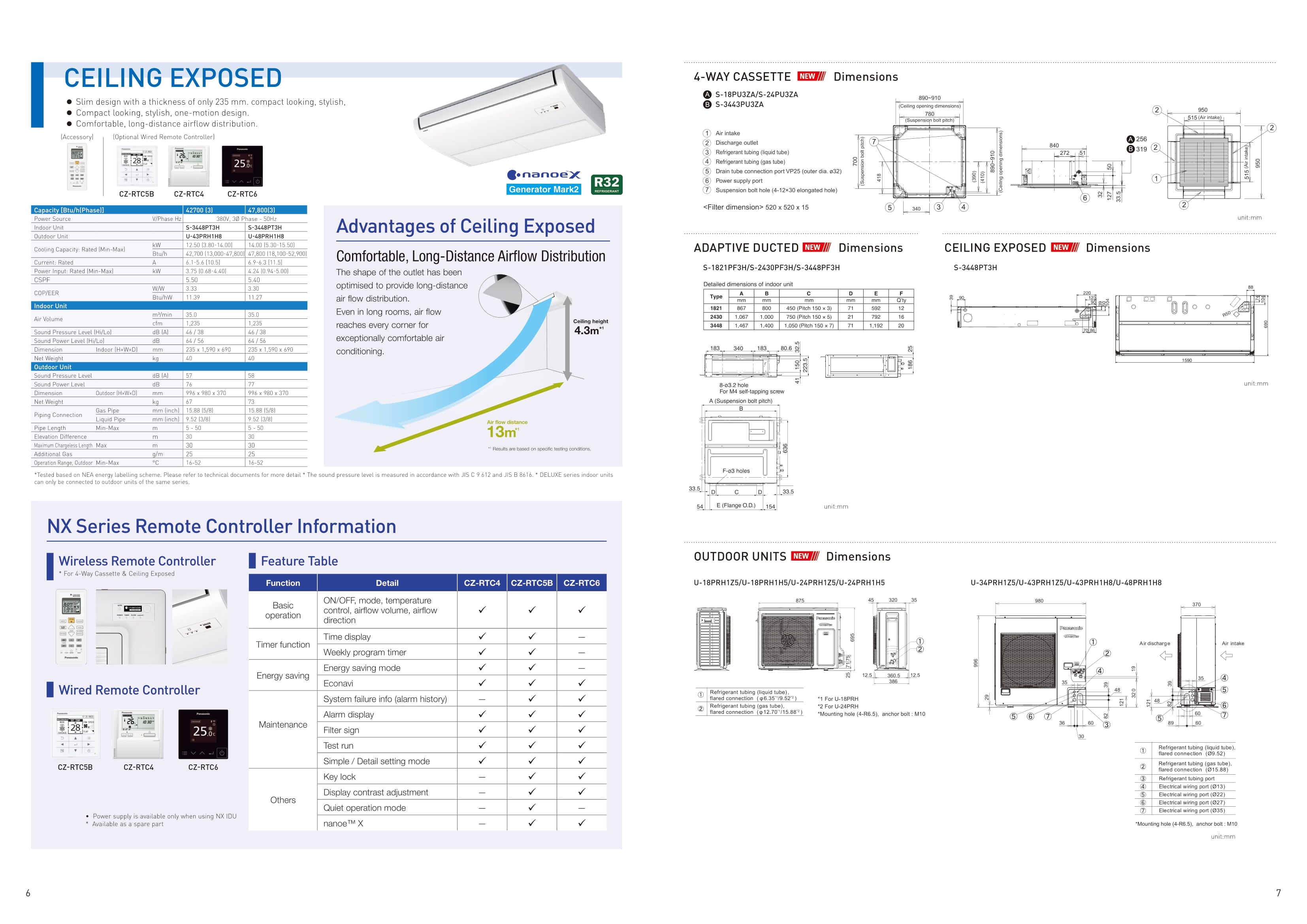 PANASONIC R32 CEILING CASSETTE UNIT AIRCON INSTALLATION - Commercestar Engineering 