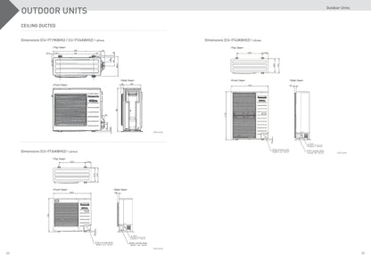 PANASONIC R32 CEILING CASSETTE UNIT AIRCON INSTALLATION - Commercestar Engineering 