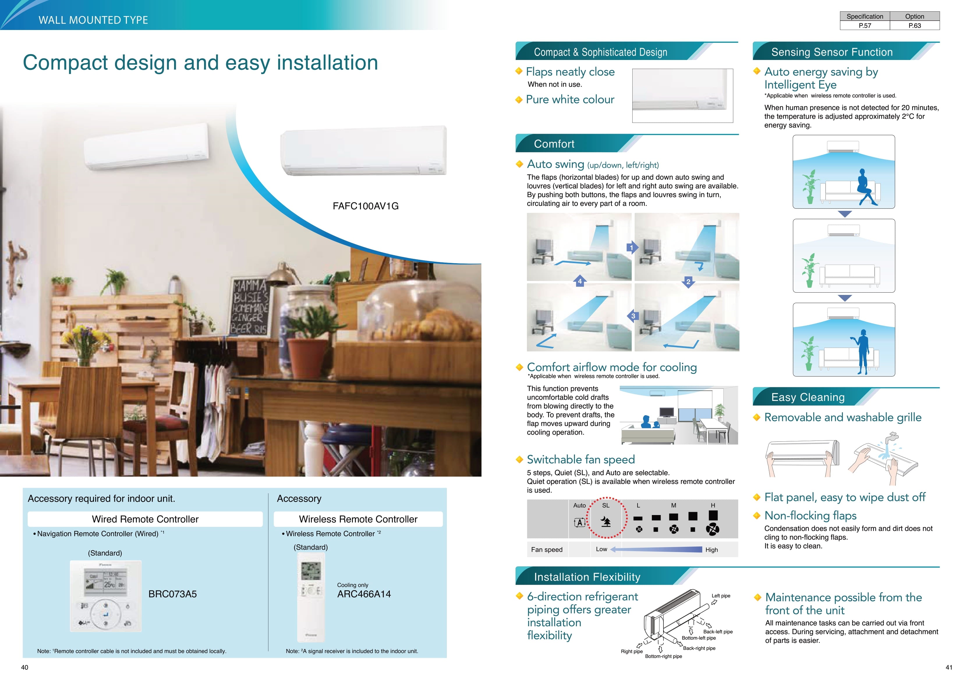 DAIKIN INVERTER R32 CEILING CASSETTE UNIT AIRCON INSTALLATION (18K BTU - 45K BTU) - Commercestar Engineering 