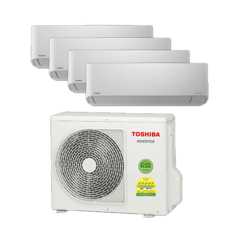 TOSHIBA R32 YOUME 2.0 SERIES SYSTEM 4 (INSTALLATION INCLUDED FREE UPGRADED MATERIALS) - Commercestar Engineering 