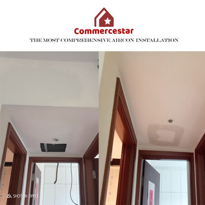 Aircon Ceiling works and Box-up - Commercestar Engineering 