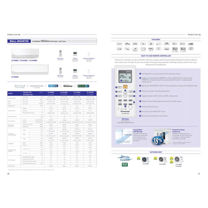PANASONIC STANDARD INVERTER R32 SYSTEM 1 (INSTALLATION INCLUDED FREE UPGRADED MATERIALS) - Commercestar Engineering 